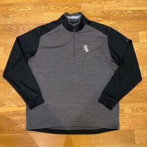 Nike MLB Chicago White Sox Performance Tour Dri Fit Pullover Quarter Zip XL